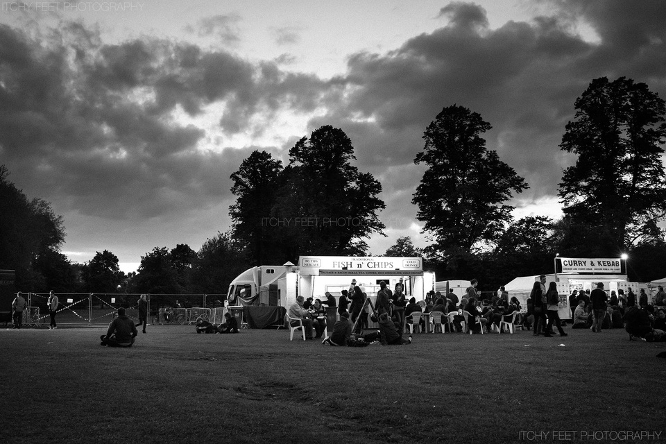 Fish and chips at Cambridge Beer festival